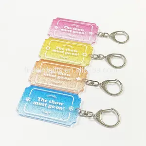Tùy Chỉnh Khắc Monogram Acrylic Tassel Vé <span class=keywords><strong>Key</strong></span> <span class=keywords><strong>Tag</strong></span> - Product Image 1