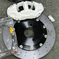 Kit d'étriers de frein à disque en carbone-céramique à dix pistons compatible avec Audi RSQ5 RS7 RS6 Mercedes G63 GLS BMW X5M X7 pour modification et mise à niveau