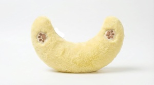 Custom Crescent <b>Cat</b> <b>Plush</b> Dog Toy Soft Curved Squeaky Chew Toy Set for OEM ODM Pet Brand Wholesale Supply - Product Image 2