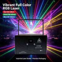 Projecteur laser de scène à faisceau animé contrôlé par Bluetooth, ILDA DMX512, spectacle laser 300w pour DJ, discothèque, concert, bar, mariage