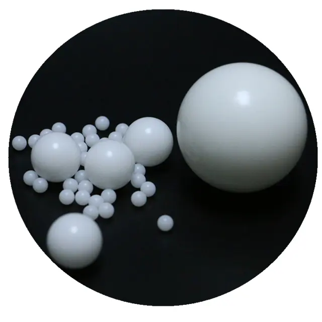Meilleure vente petite boule en plastique blanche de 1.588mm 2mm 2.5mm 3mm 3.5mm 4.5mm 5mm 5.5mm 5.556mm