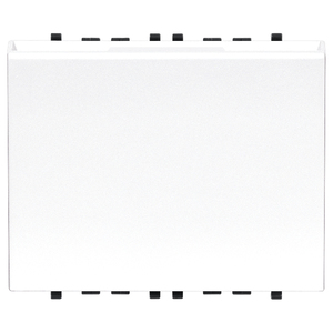 Interrupteur à bascule vertical blanc 5,2x7,6 cm pour montage mural - Product Image 1
