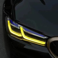 Phares de voiture LED haut de gamme personnalisés en usine, phares améliorés pour BMW Série 5 G30 G38 M5 2018-2022
