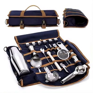 Ensemble de vin en échantillon gratuit, kit de mixologie portable, sac à outils de jardin, tabouret pliant, sac de rangement multifonctionnel pour outils de jardin - Product Image 1