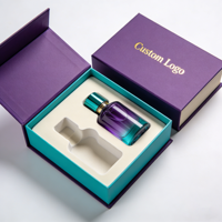 Scatola Rigida Personalizzata a Conchiglia con Chiusura Magnetica, Confezione di Lusso Vuota per Profumi, Vassoio in EVA, Carta Artistica Biodegradabile per Creme Viso