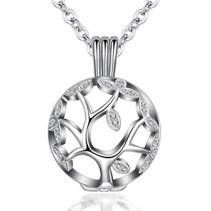 Fábrica de cristal de árbol de <span class=keywords><strong>la</strong></span> vida de <span class=keywords><strong>la</strong></span> jaula armonía Bola collar Ángel campanas de Navidad nuevo Angel de llamadas - Product Image 3