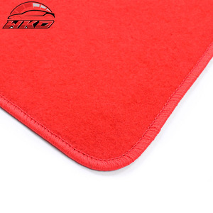 Alfombrillas para Tesla Model 3 17-23, terciopelo rojo, 1ª y 2ª fila, antideslizantes, revestimiento de alfombra - Product Image 4
