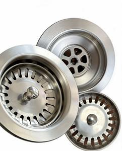 Mutfak Lavabo Süzgeci SUS304 Paslanmaz Çelik Sepet Süzgeç, Drenaj Montajlı, Böcek Önleyici, Koku Giderici, Kolay Temizlenir, OEM - Product Image 2