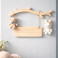 Étagères murales Décoration intérieure Étagères murales suspendues pour chambre d'enfant Étagères en forme de maison en bois Étagères flottantes pour enfants