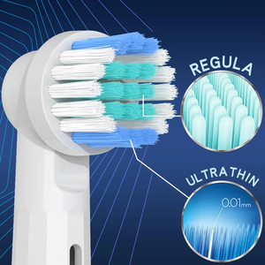 Têtes de brosse à dents rotatives doubles remplaçables OEM du fabricant - Product Image 2