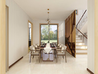 Casa Prefabricada Residencial Permanente de 3 Pisos con Estructura de Acero o SIP, Moderna y Energéticamente Eficiente, de Dalian Quacent