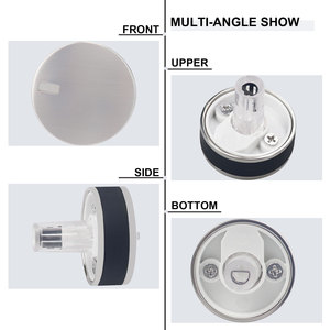 ปุ่มหมุนเตาแก๊ส สแตนเลส 5 ชิ้น ชุดอะไหล่เตาแบบเสียบ ทนทาน - Product Image 2