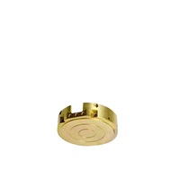 Brass CNC Lathe Parts Precision Turning Machining of Small Components Inspection Instruments High-Precision Manufacturing China