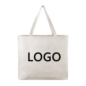 Custom Logo Reusable Eco-Friendly <b>Small</b> Canvas Tote <b>Bag</b> Handled Shoulder Strap Letter Pattern Customized Designs Shopping <b>Bags</b> - Product Image 1