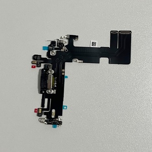 USB Charging Dock Connector Board For iPhone 13 Flex <b>Cable</b> Ribbon Replacement With Bottom <b>Microphone</b> Cellular Antenna Tested - Product Image 5
