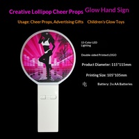 Vente en gros usine : Enseigne lumineuse fluorescente créative en forme de sucette pour Halloween, remise de diplôme, festival, gala, concert, publicité, cadeau