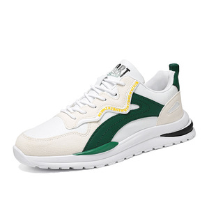 Men's Spring Trendy All-Match Casual Running Ins Sneakers Breathable White Dad <b>Shoes</b> with Mesh Lining <b>Height</b> <b>Increasing</b> Feature - Product Image 5