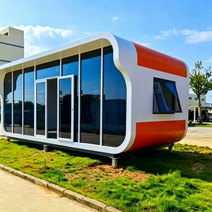 Maisonnette modulaire préfabriquée en acier, adaptée à toutes les conditions climatiques, villa préfabriquée pour l'hébergement hôtelier - Product Image 3