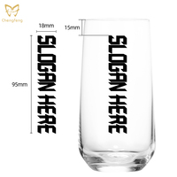 Bar & Verrerie à vin Collection High Ball Glass Dining Water Glass Long Drink Beer Juice Glass