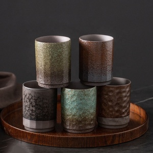 230ml, ottery Coffoffup apapanese ororcelain EA UPS andandleless Ceramic Cup For apappuccino - Product Image 3