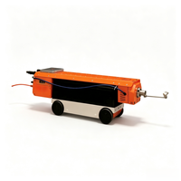 Robot de pulvérisation électrique longue portée SP400 pour la rénovation et la construction de tuyaux en acier de 400 à 1300 mm avec contrôle intelligent PLC
