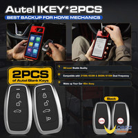 Dernier modèle Autel MaxiIM KM100E, outil de reprogrammation de clés OBD2 et d'immobilisation pour véhicules, scanner de diagnostic efficace