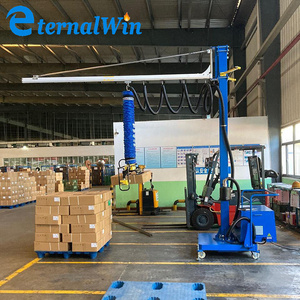 Automatic PE PP 100kg Big Bag Lifting Stacking Vacuum Tube Lifter Manufacturer