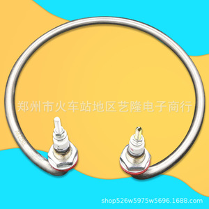 องค์ประกอบความร้อนสแตนเลส 220V 380V 9000W หม้อต้มไฟฟ้าทรงกลม อุปกรณ์เสริมหม้อนึ่งไฟฟ้า ใช้ในเชิงพาณิชย์ - Product Image 1