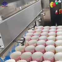 Ligne de production automatique de gâteau et de pain SINOFUDE Ventes directes d'usine de cupcake