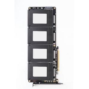 JEYI pcie 4.0 X16四驱U.2适配器磁盘阵列RAID一次性四部分拆分卡扩展 - Product Image 3