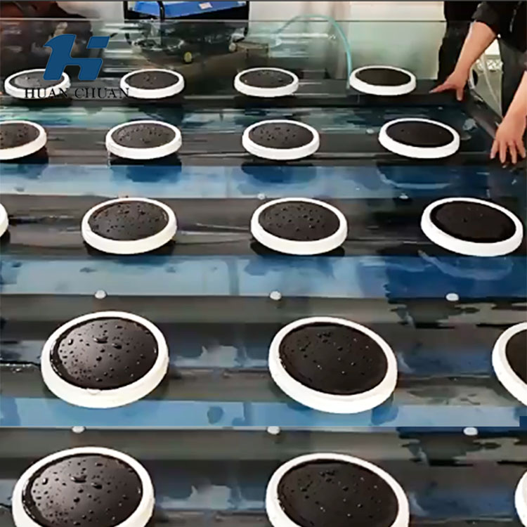 Изготовленный на заказ размер ISO9001 воздушный диффузор micro bubble Новая Мембрана epdm для очистки сточных вод Huanchuan