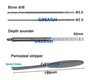 Instrumentos Cirúrgicos Ortopédicos Conjunto De Instrumentos De Fragmento Grande Trauma Membro Superior Placa De Bloqueio Instrumento - Product Image 4
