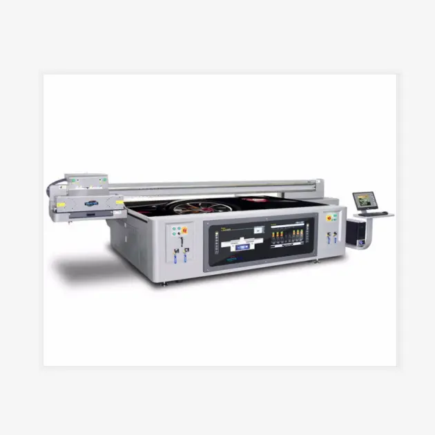 High Resolution Ricoh Print Head Gen 5 Flatbed UV 3D Effect Printer for Printing Various Hard and Soft Flatbed Materials