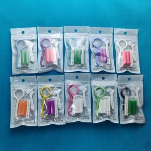 Removedor de mordeduras de ortodoncia Juego de cepillos pequeños Fuente de alimentación manual Tirantes invisibles Corrector facial Molienda de dientes Mordedura Masticar - Product Image 2