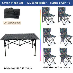 Ensemble de table et de chaises pliantes portables <span class=keywords><strong>pour</strong></span> le camping et la salle à manger en gros - Product Image 2