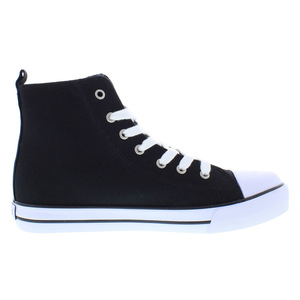รองเท้าผ้าใบหุ้มข้อสูง Polo Hamptyn Hi Ii Bear Gs Boys สีดำ แบบผูกเชือก พื้นยาง พื้นรองเท้าชั้นกลาง EVA - Product Image 4