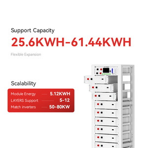 ชั้นวางแบตเตอรี่ลิเธียมไอรอนฟอสเฟตสำหรับเก็บพลังงานแสงอาทิตย์ 256V100Ah ระบบระบายความร้อนด้วยอากาศ แบบไฮบริดกริด สำหรับใช้งานในอุตสาหกรรมและเชิงพาณิชย์ - Product Image 3