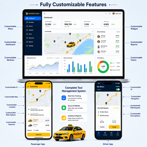 <span class=keywords><strong>Software</strong></span> de Gestión de Taxis, Desarrollo de Aplicaciones para Conductores y Pasajeros, Personalización de Marca, Funciones e Interfaz - Product Image 5