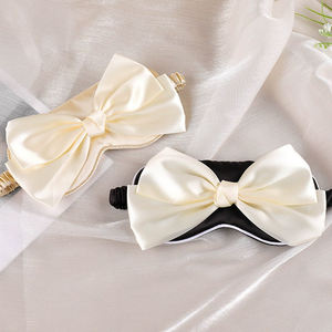 हाथ की आंख का मास्क, सिंथेटिक रेशम नेत्र मास्क, साइड स्लीपरों के लिए समायोज्य लोचदार लोचदार बैंड के साथ गहरी आराम करने वाला नेत्र मास्क. - Product Image 4