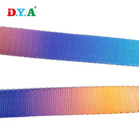 Sangle en nylon imprimée par transfert de chaleur de sangle colorée personnalisée de haute qualité pour ceinture de bagage de sac à dos