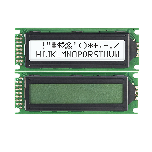 2.2 Inch 2.7 Inch 1602 LCD Module 16x02 Character Display Monochromatic Screen 3.3V/5V Parallel Low Power Mobile Phones China