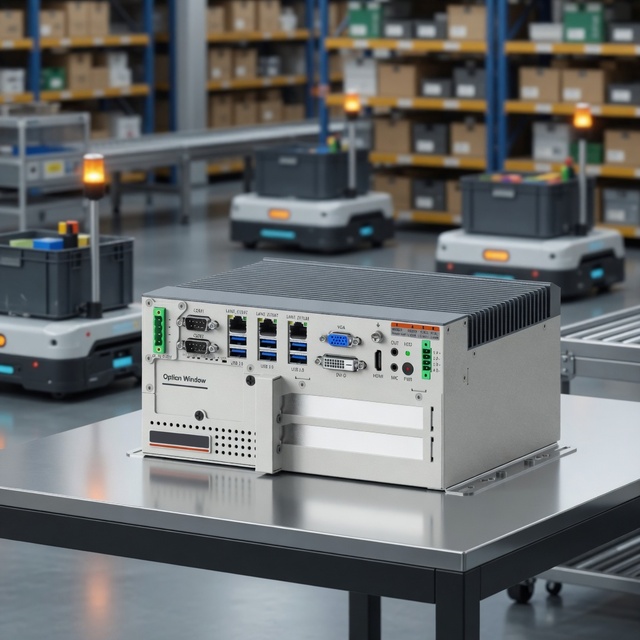 ODM/OEM WiFi/4G/5G IPC Industrial BOX Pc Din Rail Embedded Fanless Computer