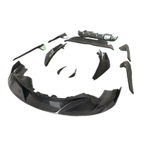 Pales de ventilateur de garde-boue de voiture en fibre de carbone sèche pour McLaren 720s R-style Body Kit