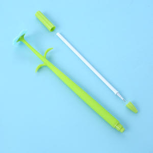قلم جل إبداعي على شكل نبات، قلم سيليكون لطيف للتوقيع بسمك 0.5 مم - Product Image 5