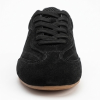 Chaussures classiques minimalistes pour hommes OEM ODM, sans bande latérale, couture incurvée, semelle en caoutchouc TPR antidérapante, baskets plates pour hommes