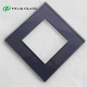 Plaque murale modulaire en laiton pour interrupteur en verre, avec éclairage LED décoratif horizontal européen et prise électrique - Product Image 6