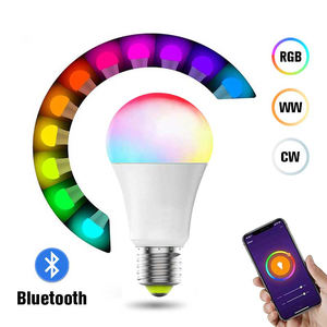 Bombilla Inteligente Fxpot LED <span class=keywords><strong>de</strong></span> Alta Calidad, <span class=keywords><strong>Precio</strong></span> <span class=keywords><strong>de</strong></span> Fábrica, RGB, Regulable, E26/E27/B22, Tuya, AC 220V, 10W, Compatible con Alexa - Product Image 4