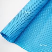 Filet de sécurité en tissu maillé PVC enduit haute résistance, imperméable et résistant aux déchirures, en polyester, pour clôture extérieure