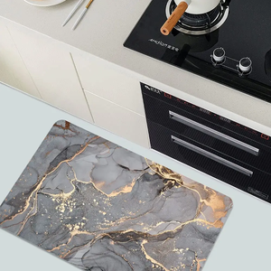 Juego de Alfombras de Baño CF de Lodo de Diatomeas Absorbente, Tapete Antideslizante de Diatomita <span class=keywords><strong>para</strong></span> Piso de Ducha y Baño - Product Image 5