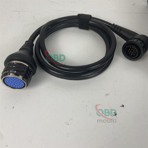 ชุดอุปกรณ์สแกนเนอร์ Full Chip MB STAR C4 SD Connect Compact 4 DOIP WiFi OBD2 Multiplexer พร้อมสายเคเบิลครบชุด สำหรับรถยนต์เบนซ์ รถบรรทุก และรถหนัก - Product Image 6